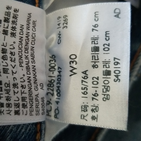 Womens Levi Jean's wedgie Icon fit shut up style - Picture 5 of 12